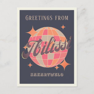 Carte Postale Tiflis Tbilisi Géorgie Sakardouo europe salutation