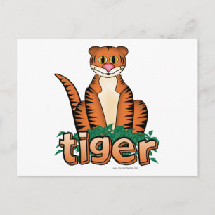 CARTE POSTALE TIGER !