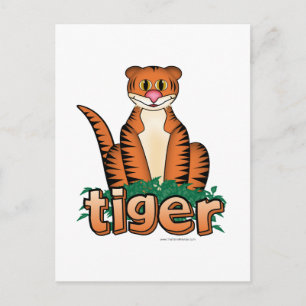 CARTE POSTALE TIGER !