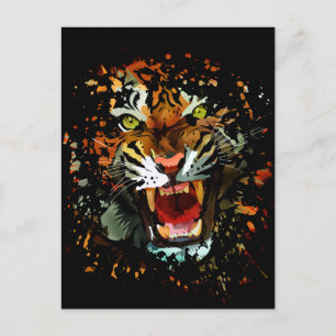Carte Postale Tiger 2