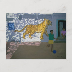 Carte Postale Tiger Inde