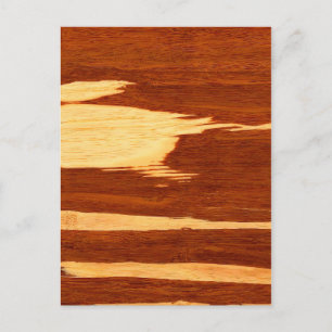 Carte Postale Tiger Stripe Bamboo Grain