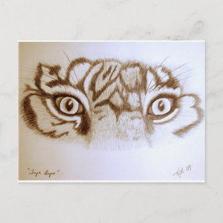 Carte Postale Tigereyes