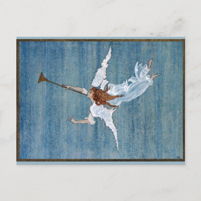 CARTE POSTALE TIGES DE VERRE JBK 1963 (Devant)