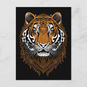 Carte Postale Tigre détaillé