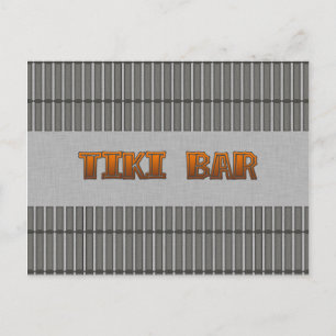 Carte Postale Tiki Bar