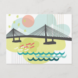 Carte postale Tilikum Crossing Portland