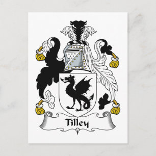 Carte Postale Tilley Family Crest