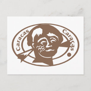 Carte Postale Timbre Caracus