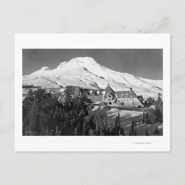 Carte Postale Timerline Lodge et Mt. Hood Photographie (Devant)