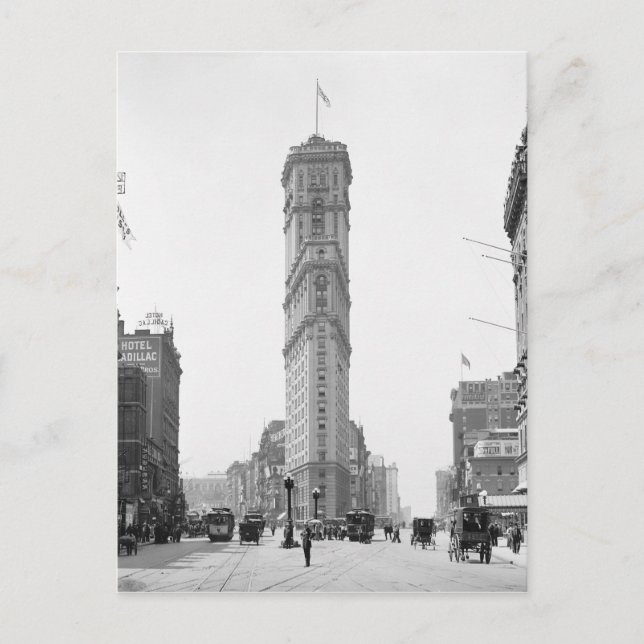 Carte Postale Times Carré, 1908 (Devant)