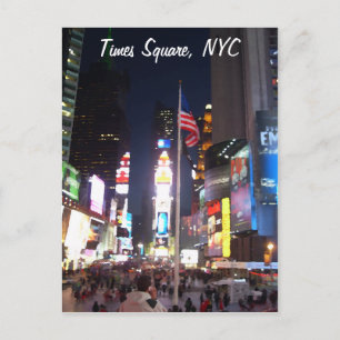 Carte Postale "Times Carré, New York City, USA" CricketDiane A