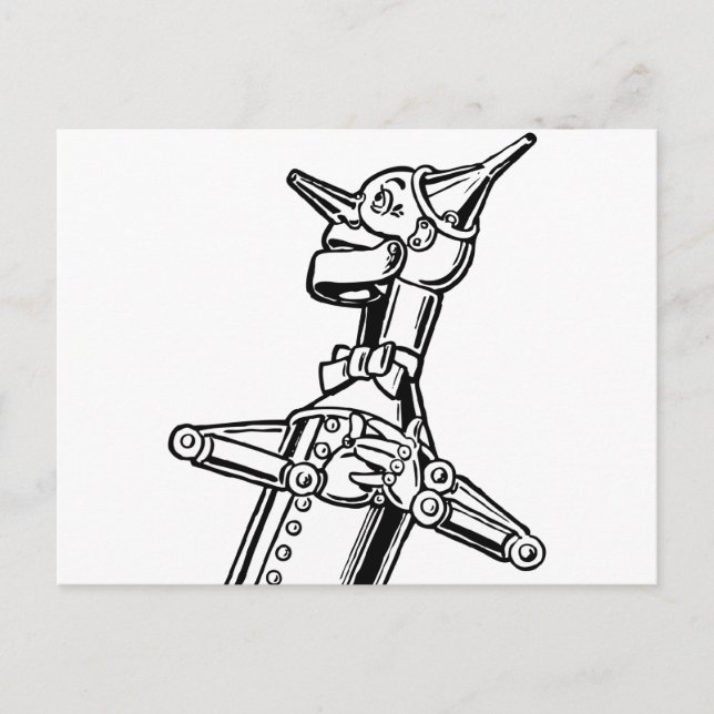 Carte Postale Tinman en amour (Devant)