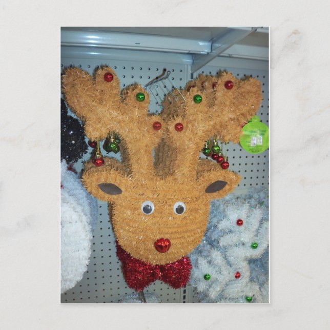 Carte Postale Tinsel Deer (Devant)