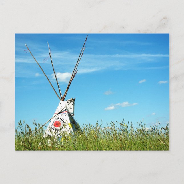 Carte postale Tipi (Devant)