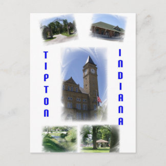 Carte postale Tipton Indiana Collage