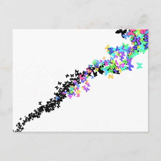 Carte Postale Tirage papillon (Devant)