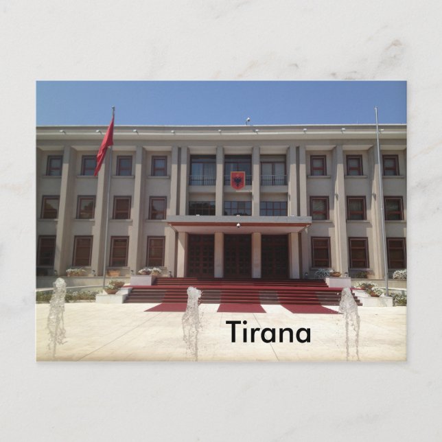 Carte Postale Tirana (Devant)