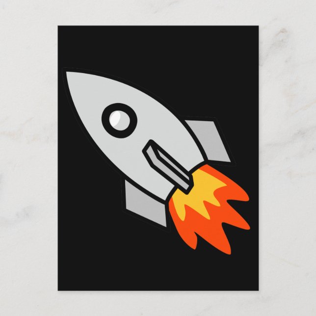 Carte Postale Tirer sur des cadeaux de fusée (Devant)