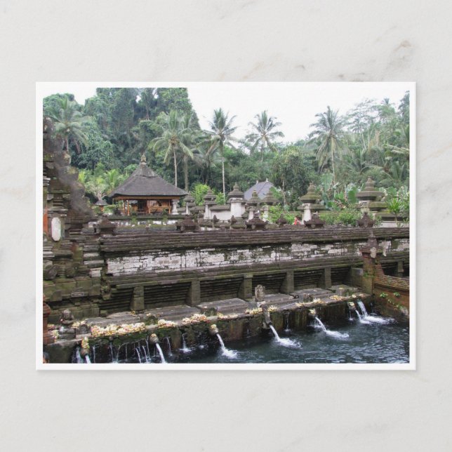 Carte Postale tirta empul temple bali (Devant)
