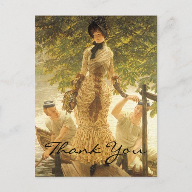 Carte Postale Tissot's On The Thames (Devant)