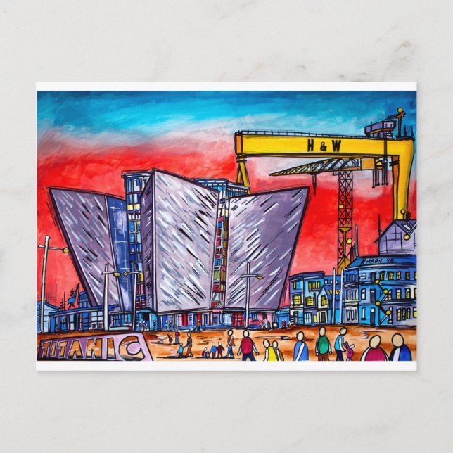 Carte Postale Titanic Quarter Belfast (Devant)