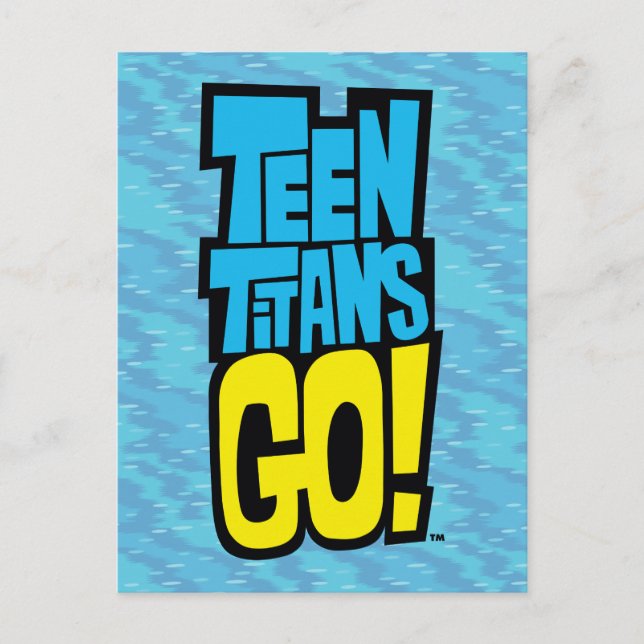 Carte Postale Titans Ados, allez ! | Logo (Devant)