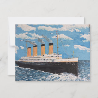 Carte Postale Titantic