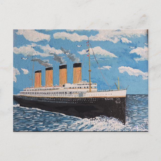 Carte Postale Titantic (Devant)