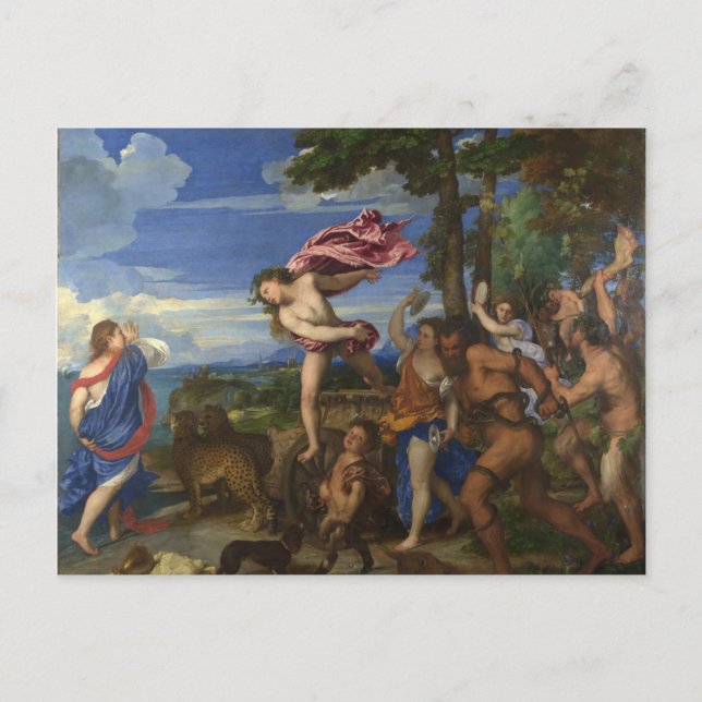 Carte Postale TITIAN - Bacchus et Ariane 1522 (Devant)