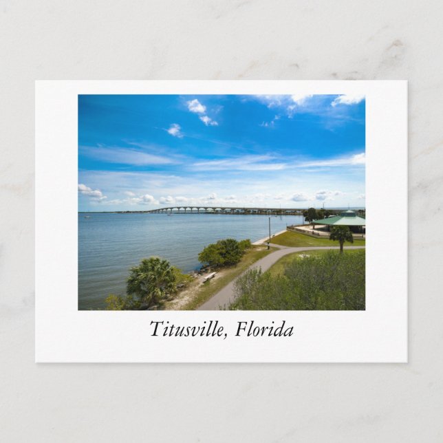 Carte Postale Titusville Floride (Devant)