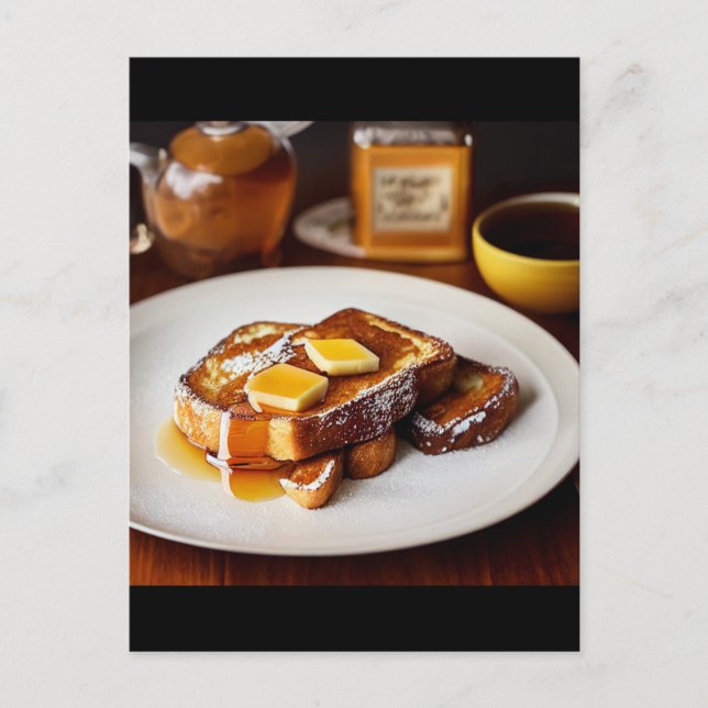 Carte Postale Toast français ! (Devant)