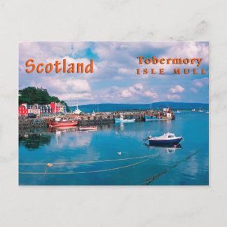 Carte Postale Tobermory, île de Mull, Écosse
