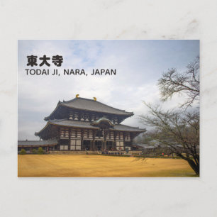 Carte Postale Todai-ji 東 大 寺 Nara, Japon Voyage