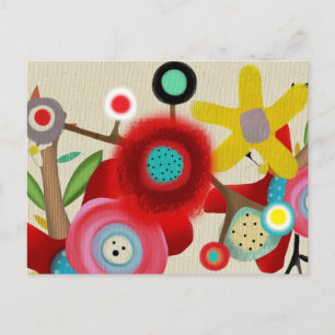 Carte Postale Toile artistique