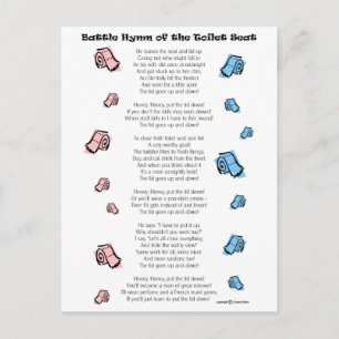 Carte Postale Toilettes