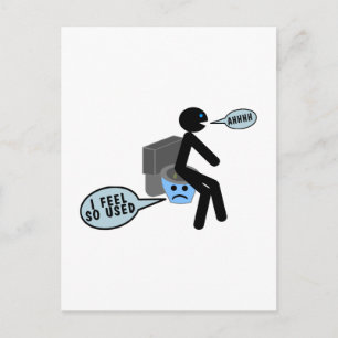 Carte Postale Toilettes d'occasion