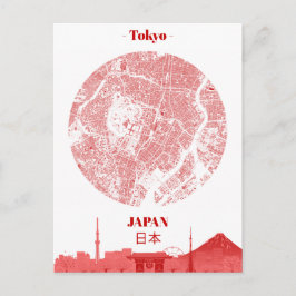 Carte Postale Tokyo