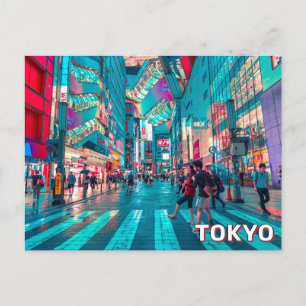 Carte Postale Tokyo, Japon