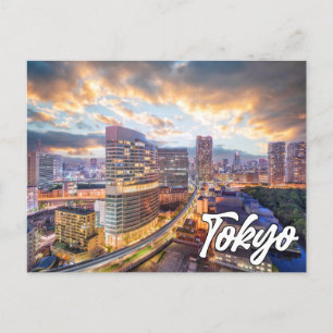 Carte Postale Tokyo, Japon