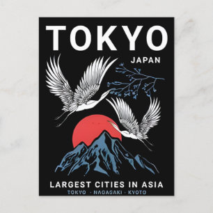 Carte Postale Tokyo Japon Asie Vintage voyage japonaise