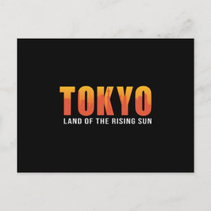 Carte Postale Tokyo Ville de Japon Ville Skyline Drôle cadeau