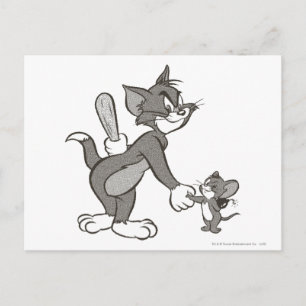 Carte Postale Tom Et Jerry Manipulent