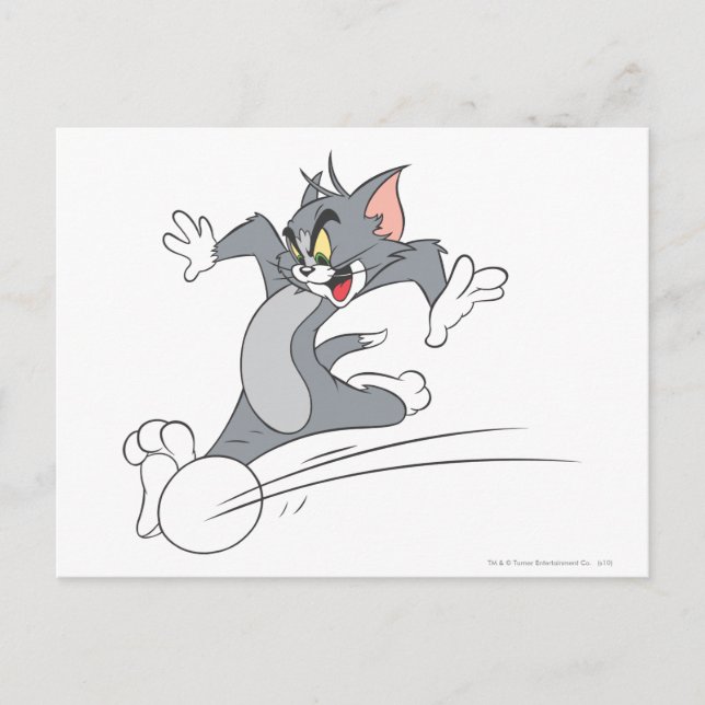 Carte Postale Tom et Jerry Soccer (Football) 3 (Devant)