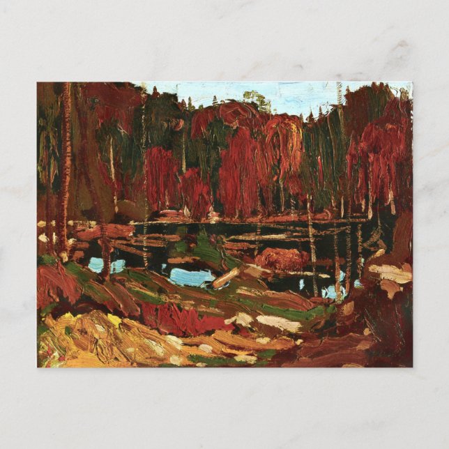 Carte Postale Tom Thomson - Backwater (Devant)