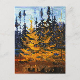 Carte Postale Tom Thomson Peinture Tamaracks Wilderness canadien