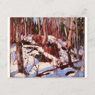 Carte Postale Tom Thomson - Thaw in the Woods