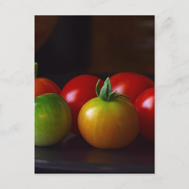 Carte Postale tomates-cerises (Devant)