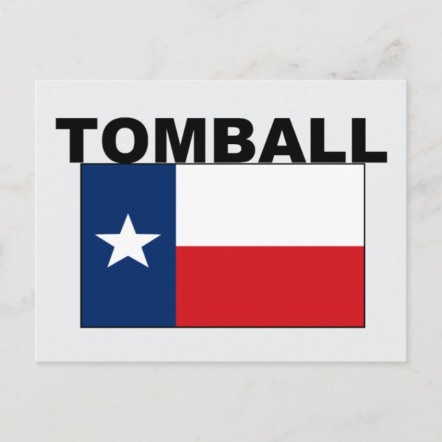Carte Postale Tomball, TX (Devant)