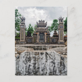 Carte Postale Tombeau à Hue Graveyard, Vietnam